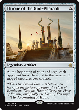 Throne of the God-Pharaoh - Amonkhet Spoiler