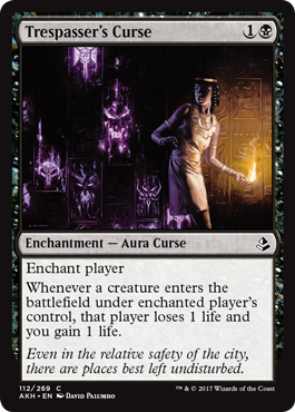 Trespasser’s Curse - Amonkhet Spoiler