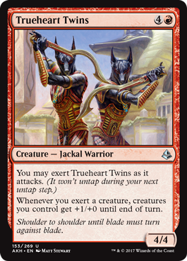 Trueheart Twins - Amonkhet Spoiler