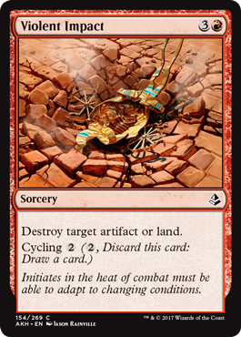 Violent Impact - Amonkhet Spoiler