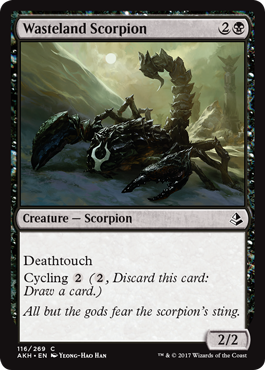 Wasteland Scorpion - Amonkhet Spoiler