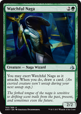 Watchful Naga - Amonkhet Spoiler