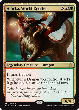 Atarka, World Render - Commander Spoiler