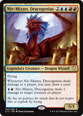 Niv-Mizzet, Dracogenius - Commander Spoiler
