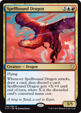 Spellbound Dragon - Commander Spoiler
