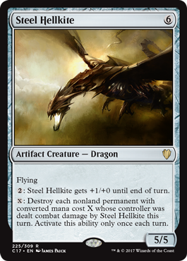 Steel Hellkite - Commander Spoiler