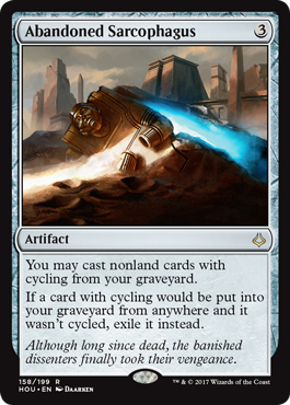 Abandoned Sarcophagus - Hour of Devastation Spoiler