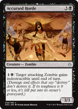 Accursed Horde - Hour of Devastation Spoiler