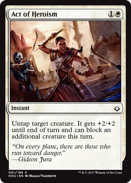 Act of Heroism - Hour of Devastation Spoiler