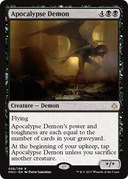 Apocalypse Demon - Hour of Devastation Spoiler