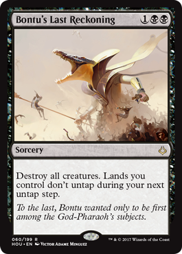 Bontu's Last Reckoning - Hour of Devastation Spoiler