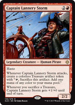 Captain Lannery Storm - Ixalan Spoiler