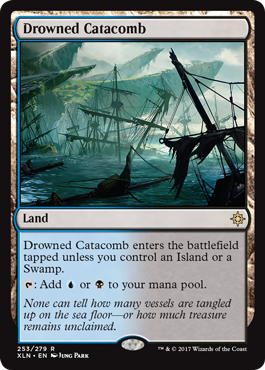 Drowned Catacomb - Ixalan Spoiler