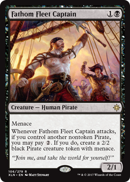 Fathom Fleet Captain - Ixalan Spoiler