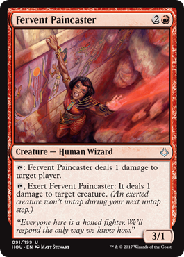 Fervent Paincaster - Hour of Devastation Spoiler