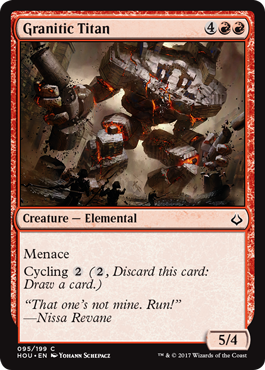 Granitic Titan - Hour of Devastation Spoiler