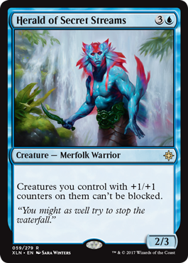 Herald of Secret Streams - Ixalan Spoiler