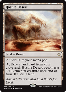 Hostile Desert - Hour of Devastation Spoiler