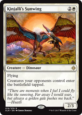 Kinjalli's Sunwing - Ixalan Spoiler