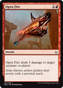 Open Fire - Hour of Devastation Spoiler