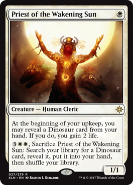 Priest of the Wakening Sun - Ixalan Spoiler