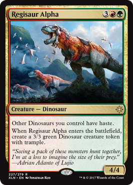 Regisaur Alpha - Ixalan Spoiler