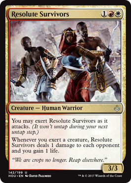 Resolute Survivors - Hour of Devastation Spoiler