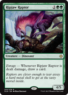 Ripjaw Raptor - Ixalan Spoiler