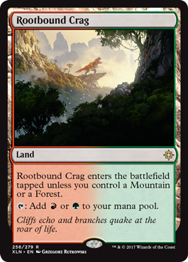 Rootbound Crag - Ixalan Spoiler
