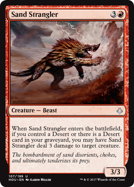 Sand Strangler - Hour of Devastation Spoiler