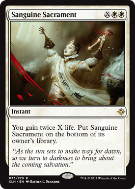 Sanguine Sacrement - Ixalan Spoiler