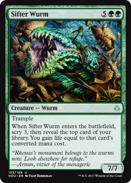 Sifter Wurm - Hour of Devastation Spoiler