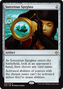 Sorcerous Spyglass - Ixalan Spoiler
