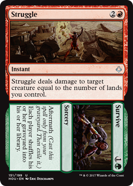 Struggle - Survive - Hour of Devastation Spoiler