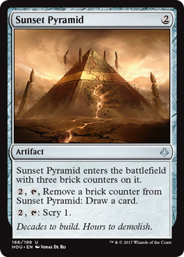 Sunset Pyramid - Hour of Devastation Spoiler