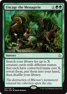 Uncage the Menagerie - Hour of Devastation Spoiler