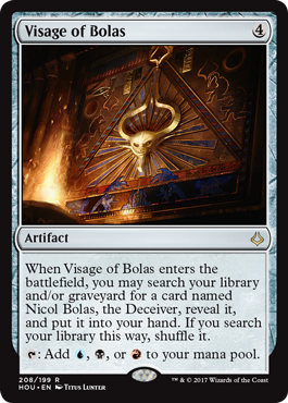 Visage of Bolas - Hour of Devastation Spoiler