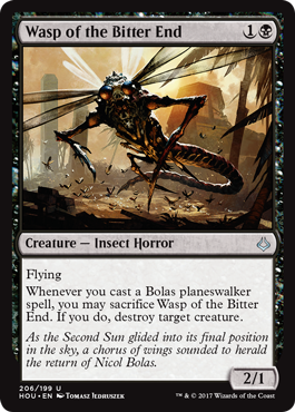 Wasp of the Bitter End - Hour of Devastation Spoiler