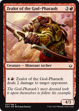 Zealot of the God-Pharaoh - Hour of Devastation Spoiler