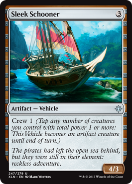 Sleek Schooner - Ixalan Spoiler