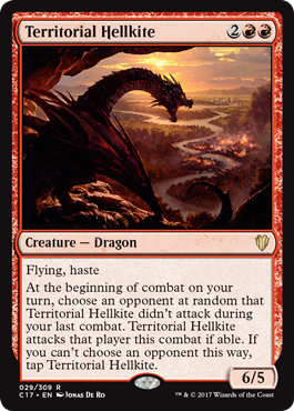 Territorial Hellkite - Commander Spoiler