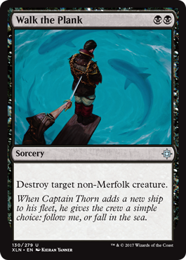 Walk the Plank - Ixalan Spoiler