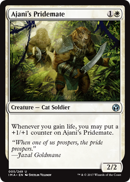 Ajani’s Pridemate - Iconic Masters Spoiler