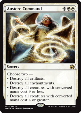 Austere Command - Iconic Masters Spoiler