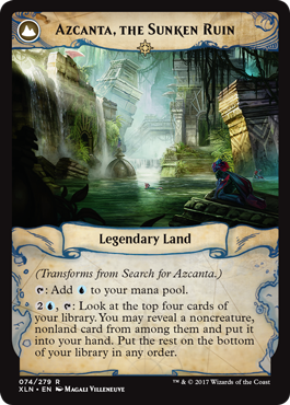 Azcanta, the Sunken Ruin - Ixalan Spoiler