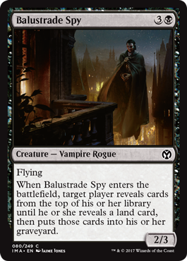 Balustrade Spy - Iconic Masters Spoiler