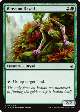 Blossom Dryad - Ixalan Spoiler