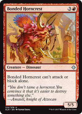 Bonded Horncrest - Ixalan Spoiler