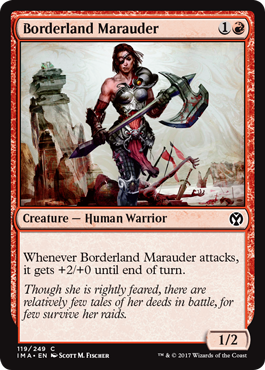 Borderland Marauder - Iconic Masters Spoiler