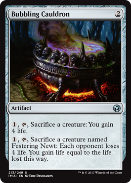 Bubbling Cauldron - Iconic Masters Spoiler